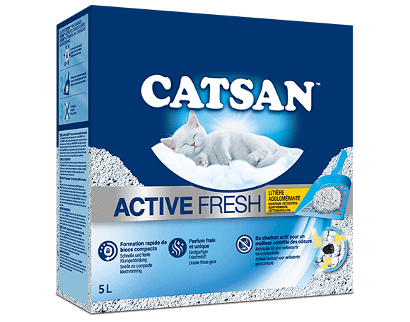 Catsan brand imagery