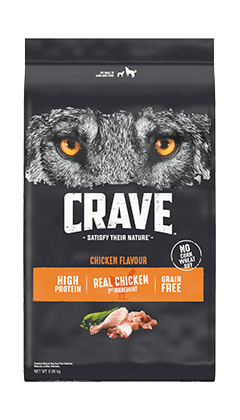 CRAVE<sup>TM</sup> TM ADULT DRY DOG FOOD CHICKEN FLAVOUR, 9.98KG