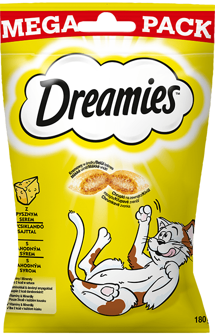 Przysmaki dla kota DREAMIES<sup>™</sup> Mega Pack z Pysznym Serem