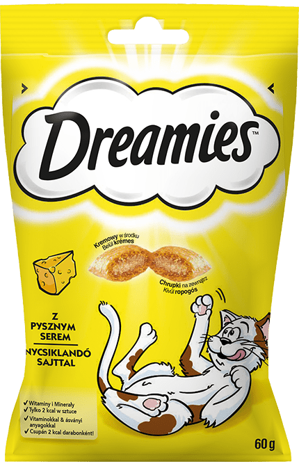 Przysmaki dla kota DREAMIES<sup>™</sup> z Pysznym Serem