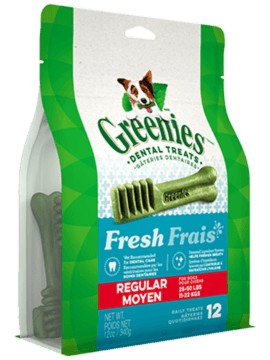Gâteries dentaires pour chiens GREENIES<sup>MC</sup> Frais – format moyen