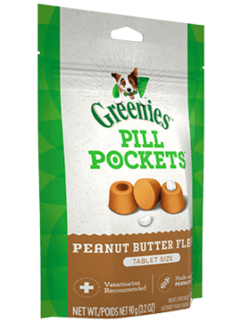 PILL POCKETSâ„¢ Treats for Dogs Real Peanut Butter Flavor Tablet