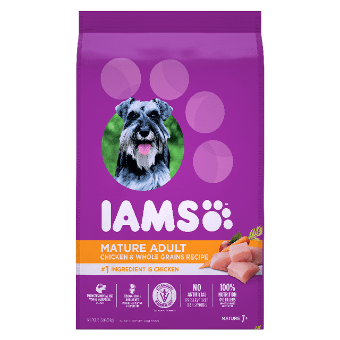 iams senior plus large breed discontinued