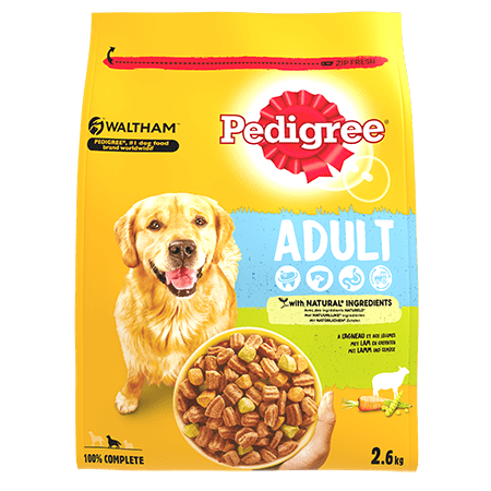 PEDIGREE® Adult Hondenbrokken Lam en Groenten Hondenvoer