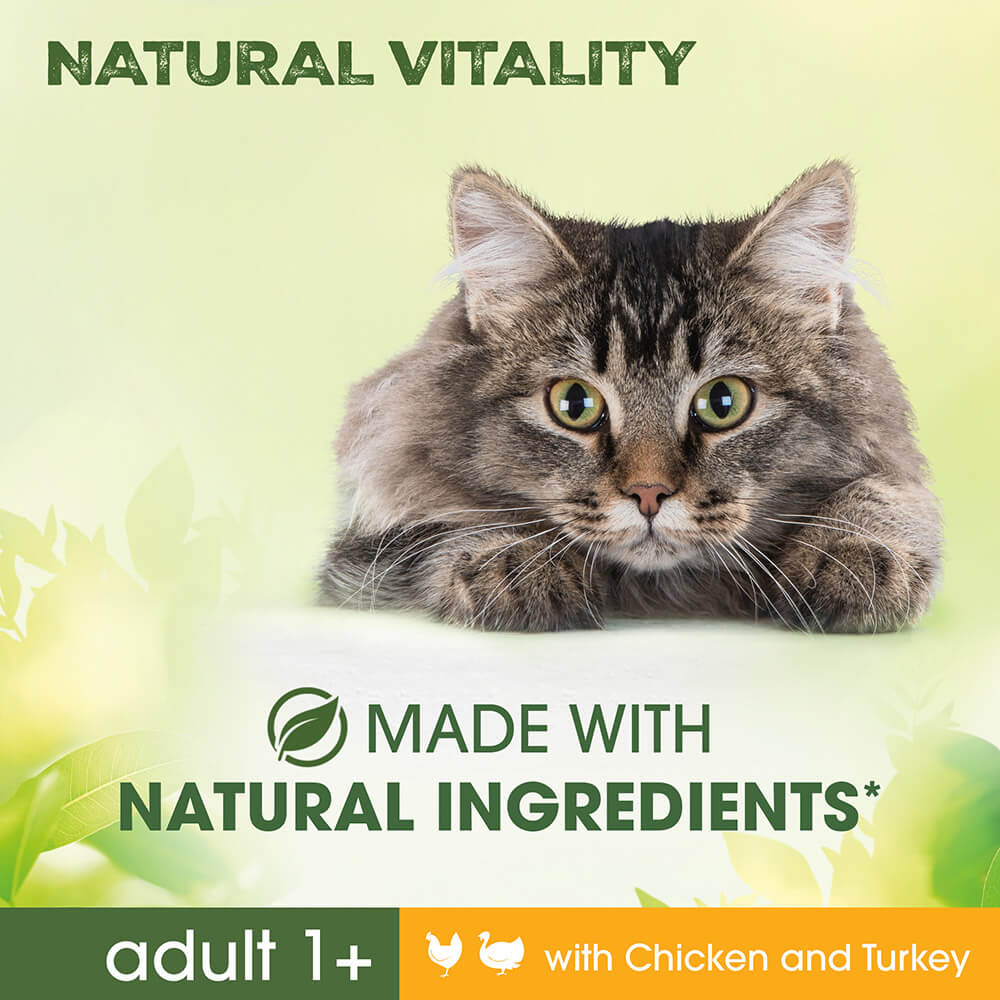 Perfect Fit™ Natural Vitality Adult Dry Cat Food Chicken & Turkey