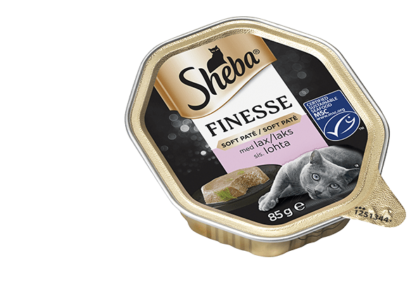 Sheba® Finesse Mousse Salmon MSC 85g