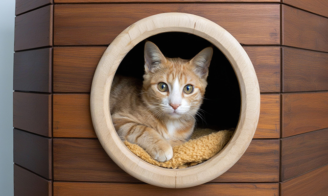 สร้างบ้านแมวด้วยตัวเอง
