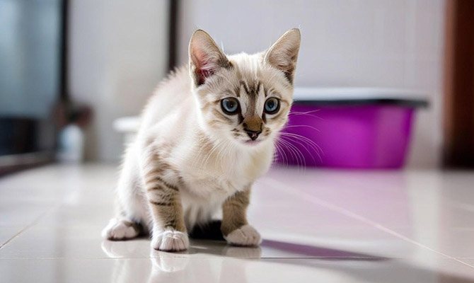 ฝึกแมวเข้ากระบะทราย