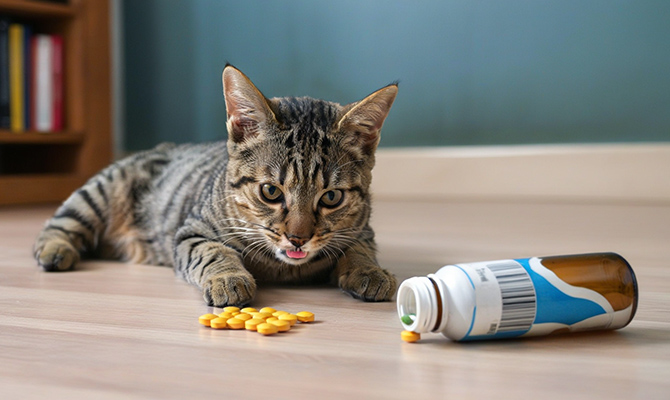 วิธีถ่ายพยาธิแมว