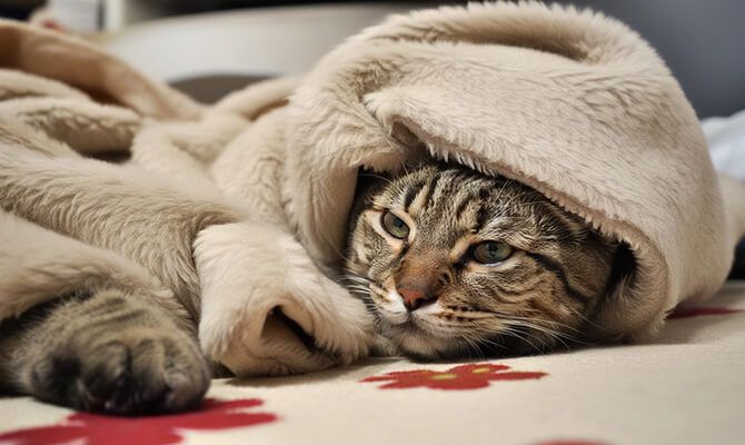 อาการพิษสุนัขบ้าในแมว