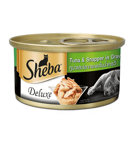 SHEBA® Deluxe Tuna & Snapper in Gravy
