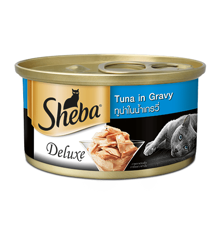 SHEBA® Deluxe Flaked Tuna in Gravy