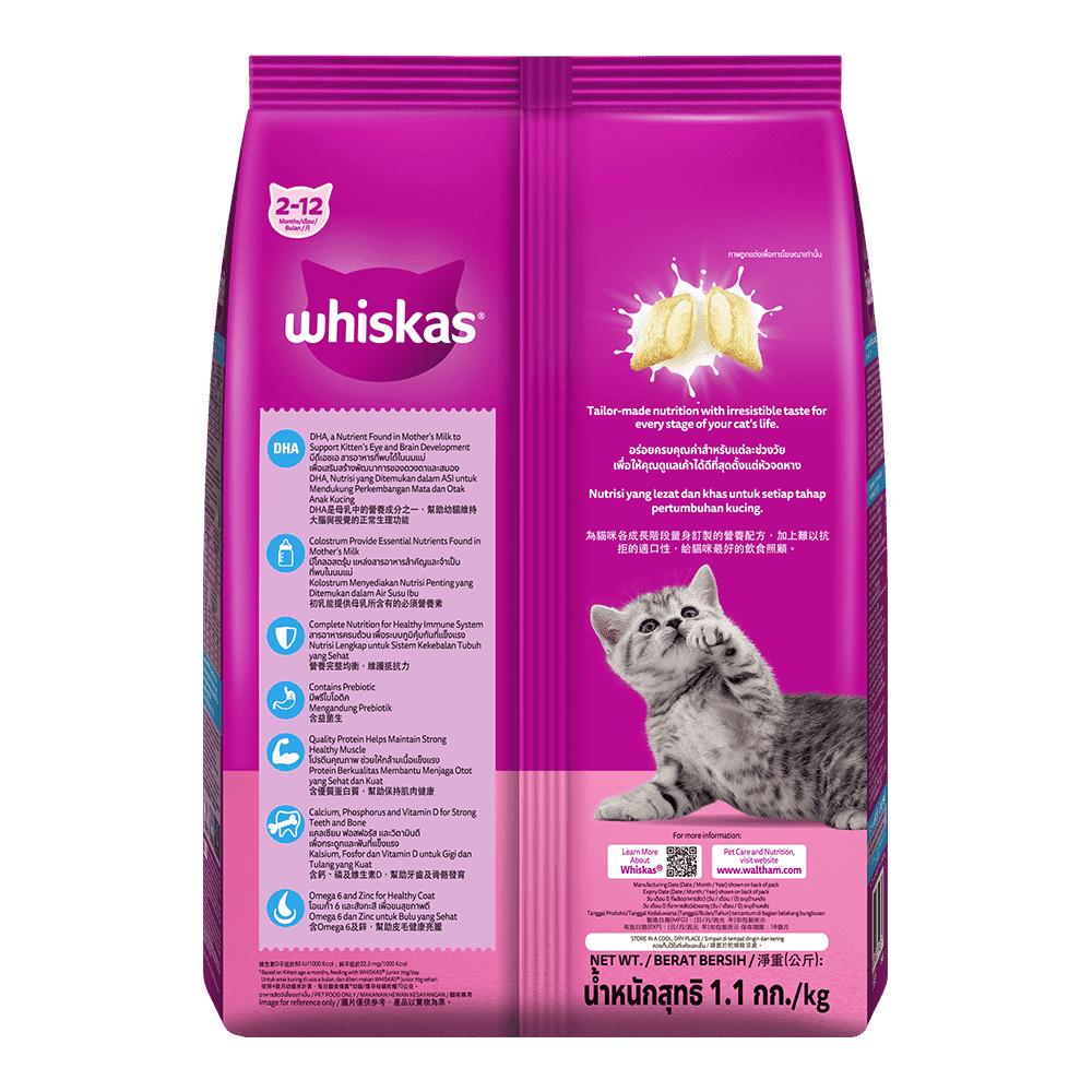 Whiskas® Junior Kering Rasa Ocean Fish Whiskas® Indonesia