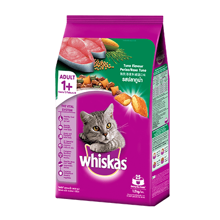 Whiskas® Dry Adult 1+ Tuna Flavour Cat Food
