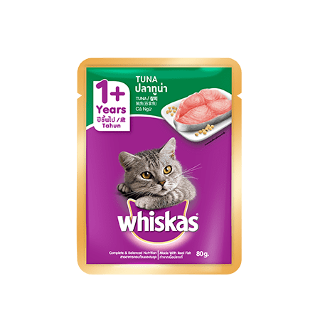 Whiskas® Pouch Adult 1+ Tuna Cat Food