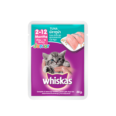 Whiskas® Pouch Junior Tuna Kitten Food
