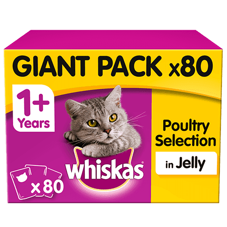 whiskas 84 pack